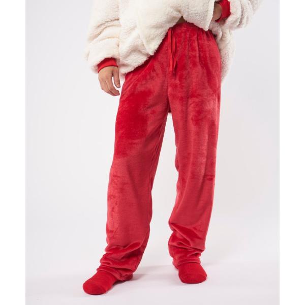 The Ribbon luxury Eskimo-style fleece pants