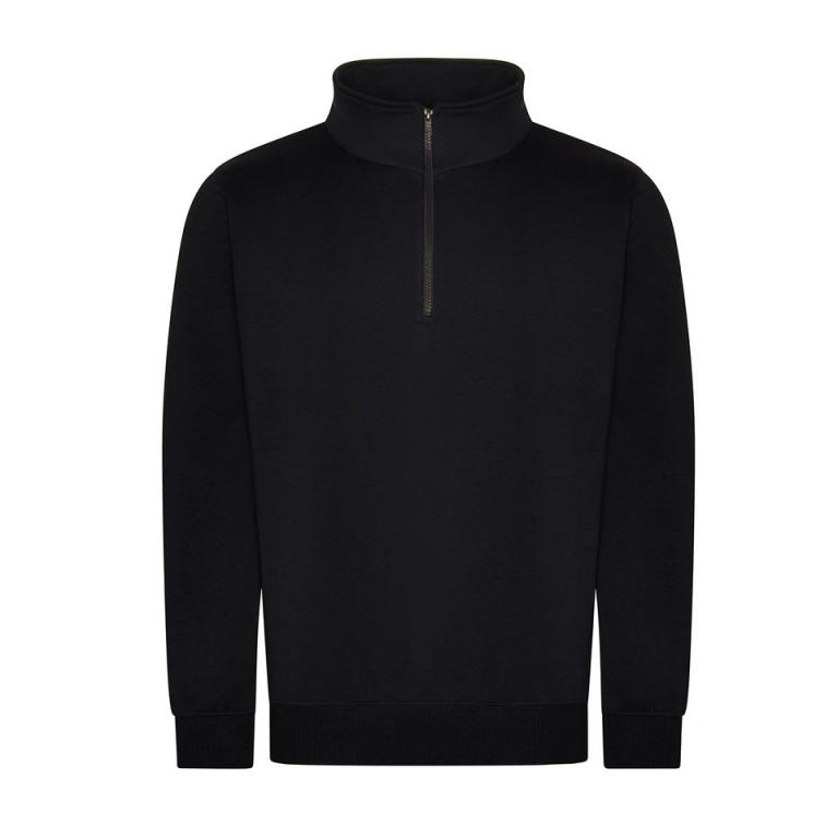 Pro 1/4 neck zip sweatshirt Black