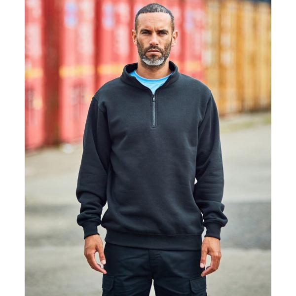 Pro 1/4 neck zip sweatshirt