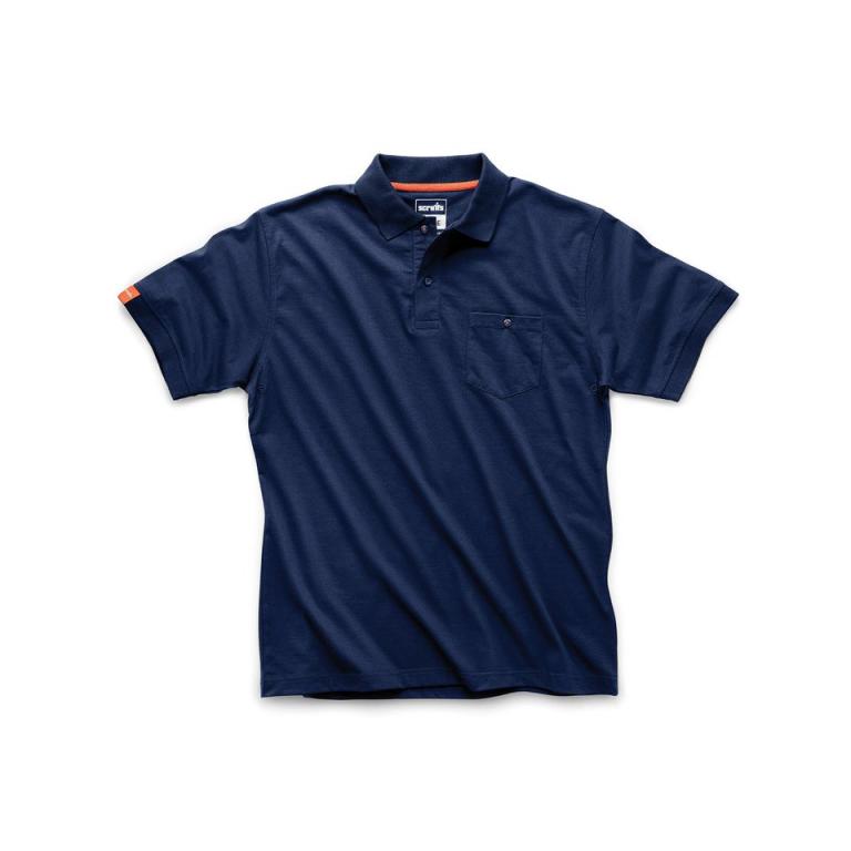 Eco Worker polo Navy