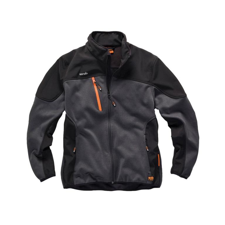 Trade tech softshell jacket Charcoal
