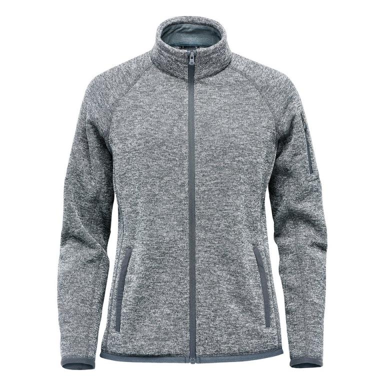 Women’s Avalanche full-zip fleece jacket Granite Heather