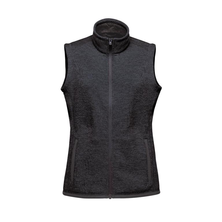 Women’s Avalanche fleece vest Black Heather
