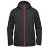 Pacifica lightweight jacket Black/Red