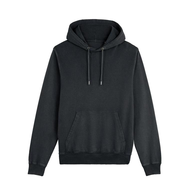 Unisex Archer vintage hoodie sweatshirt (STSU040) Garment Dyed Black Rock