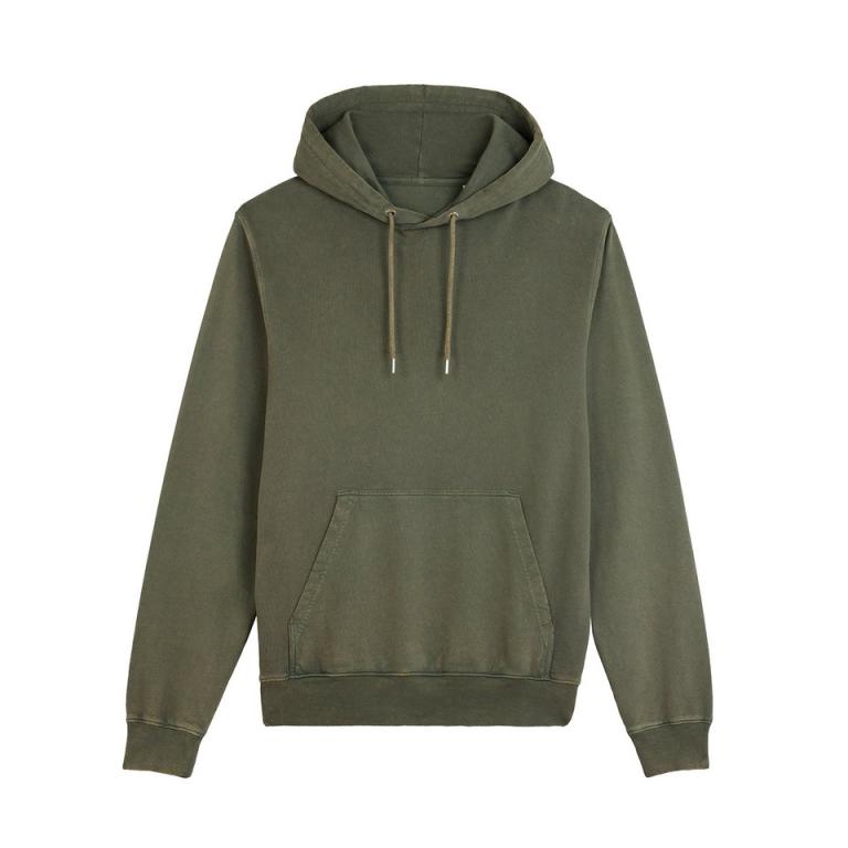 Unisex Archer vintage hoodie sweatshirt (STSU040) Garment Dyed Khaki