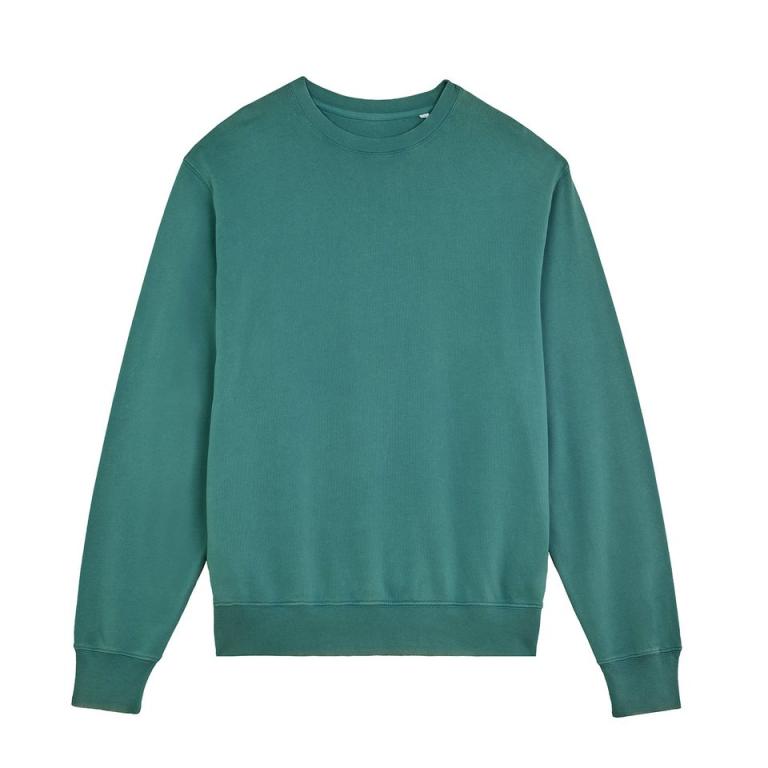 Unisex Matcher vintage sweatshirt (STSU085) Garment Dyed Hydro
