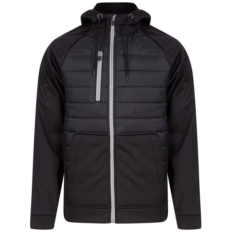 Unisex padded sports jacket Black