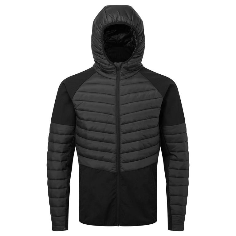 Men's TriDri® insulated hybrid jacket Black