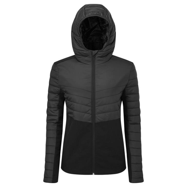 Women's TriDri® insulated hybrid jacket Black