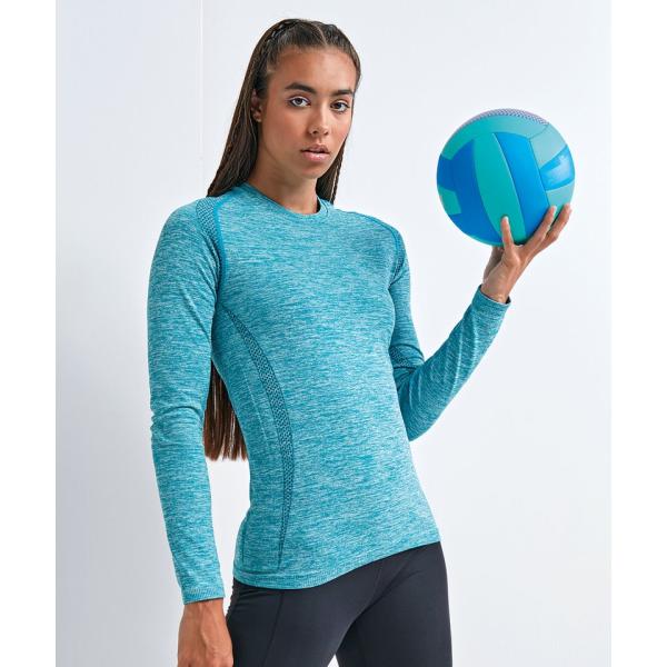 Women's TriDri® seamless '3D fit' multi-sport performance long sleeve top