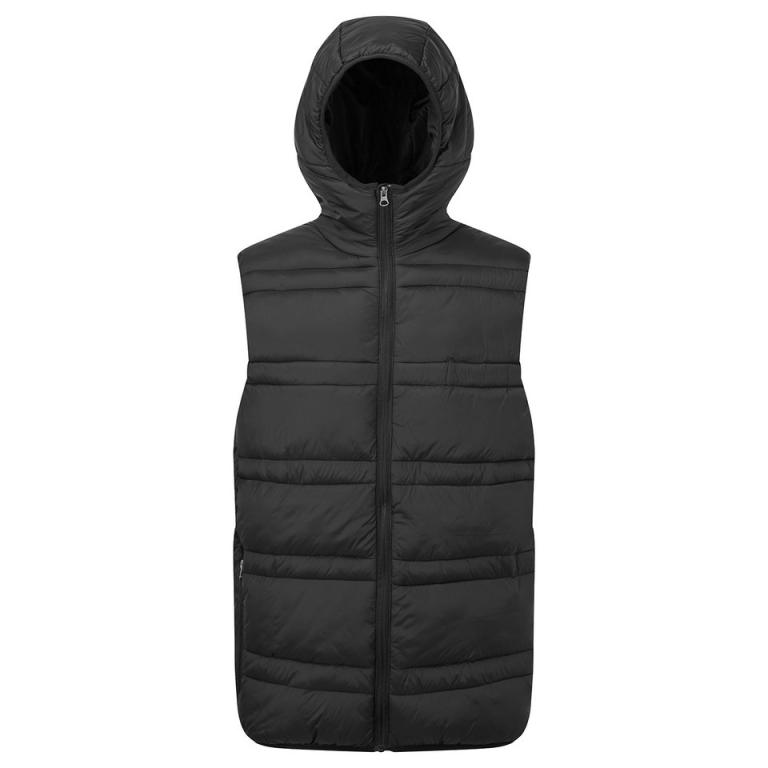 Latitude hooded bodywarmer Black
