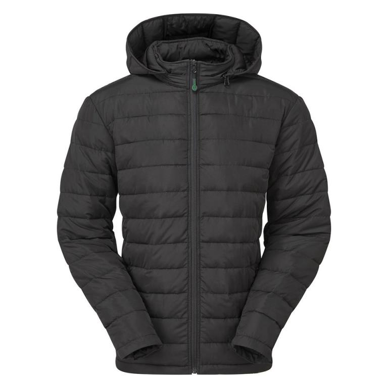Delmont recycled padded jacket Black