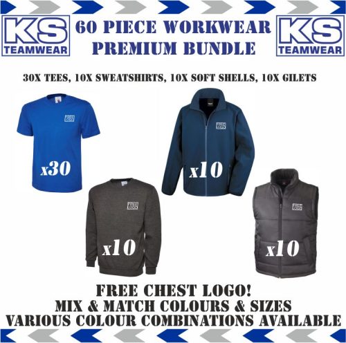 60 Piece Workwear Premium Bundle
