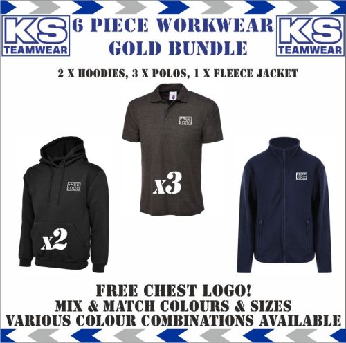 6 Piece Workwear Gold Bundle