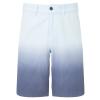 Men’s dip-dye shorts Blue
