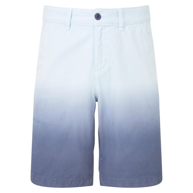Men’s dip-dye shorts Blue