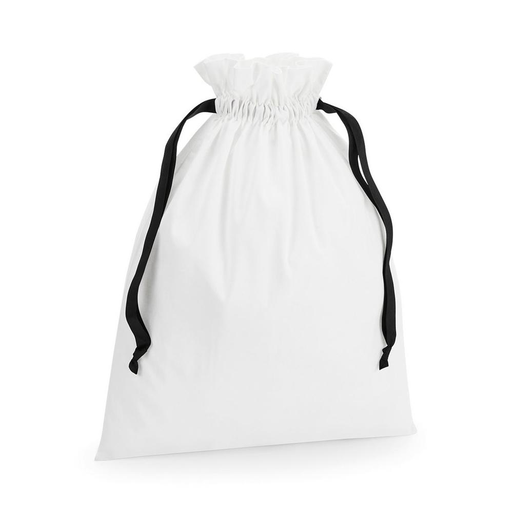 Cotton gift bag with ribbon drawstring - KS Teamwear