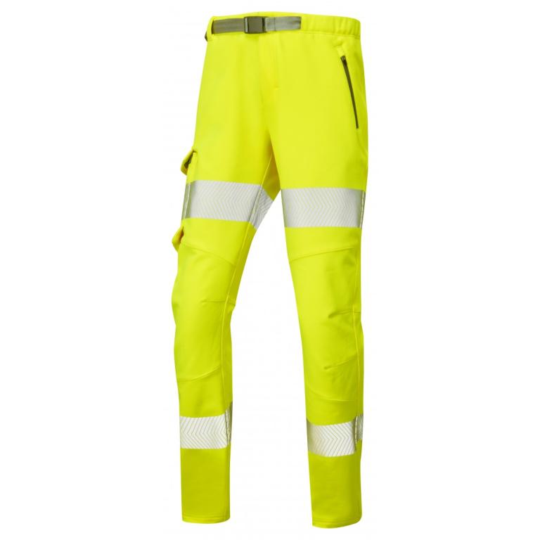 Starcross ISO 20471 Cl 2 Women's Stretch Work Trouser Yellow