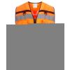Hi-vis ripstop tool vest (HVW108) Hi-vis Orange Mesh