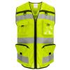 Hi-vis ripstop tool vest (HVW108) Hi-vis Yellow Mesh