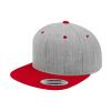 The classic snapback 2-tone  (6089MT) - heather-red - one-size