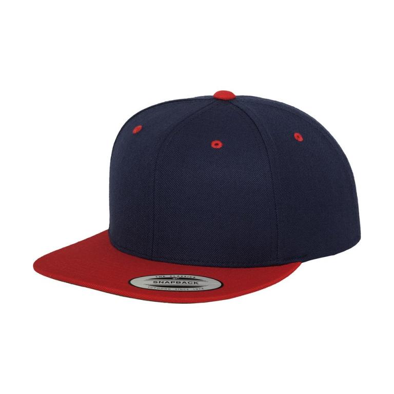 The classic snapback 2-tone  (6089MT) Navy/Red