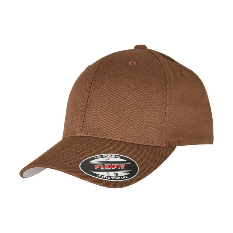 Flexfit fitted baseball cap (6277) Coyote/Brown