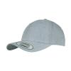 Curved classic snapback (7706)(7706) Heather Grey