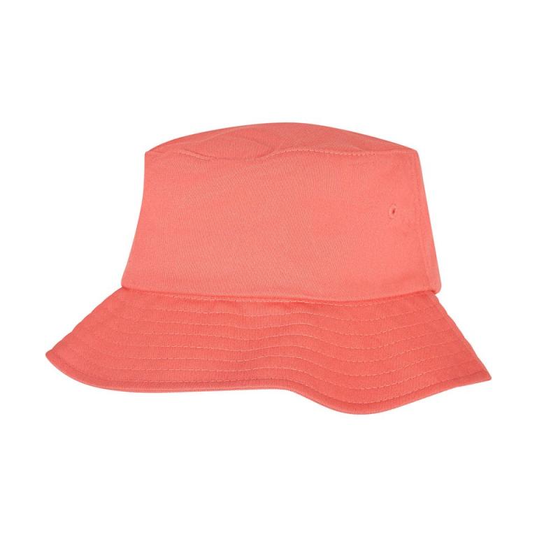 Flexfit cotton twill bucket hat (5003) Spiced Coral