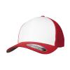 Flexfit mesh coloured front (6511CF) Red/White/Red