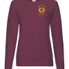 MTYC Ladies Sweatshirt - burgundy - 10