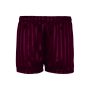 KS PE Collection Shadow Stripe Senior PE Shorts *MORE COLOURS AVAILABLE* - s - maroon