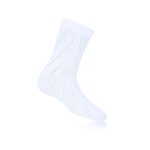 KS School Collection Pelerine White Ankle Socks (3-Pack) - small
