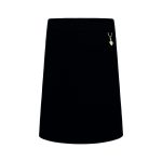 Darley Dene Primary School Black Stretch Heart Skirt - black - 3-4-years