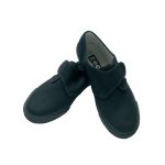 St Nicholas Primary School Black Plimsolls - 9