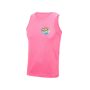 Paddle Up Club Mens Vest (Available in various colours) - electric-pink - xs