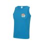 Paddle Up Club Mens Vest (Available in various colours) - sapphire-blue - xs