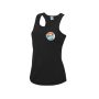 Paddle Up Club Ladies Vest (Available in various colours) - black - xs