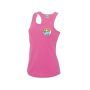 Paddle Up Club Ladies Vest (Available in various colours) - electric-pink - xs