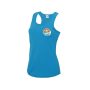 Paddle Up Club Ladies Vest (Available in various colours) - sapphire-blue - xs