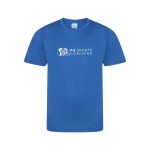 PS Sports Coaching Royal Blue Poly Cool T-Shirt - 3-4-years - junior
