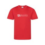 PS Sports Coaching Red Poly Cool T-Shirt - 3-4-years - junior