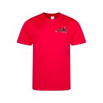 Spelthorne Volleyball Red Poly Cool T-shirt - 3-4-years - junior