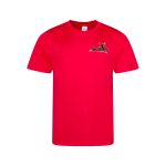 Spelthorne Volleyball Red Poly Cool T-shirt - 3-4-years - junior