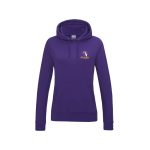 Academy @ CAST Ladies fit Hoodie (Purple) - xs