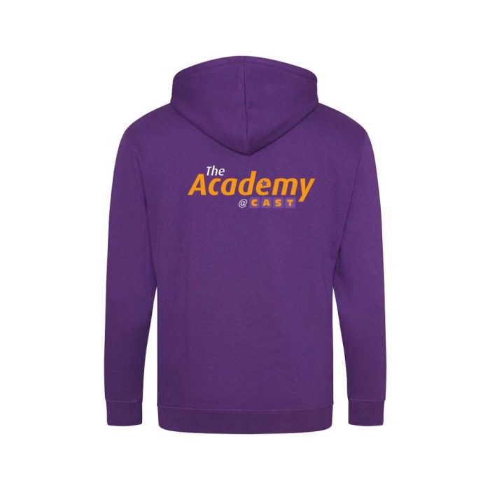 Academy @ CAST Adult Zip Hoodie (Purple)