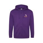 Academy @ CAST Adult Zip Hoodie (Purple) - s