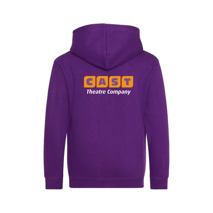 CAST Theatre Company Adult Zip Hoodie (Purple)