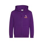 CAST Theatre Company Adult Zip Hoodie (Purple) - s